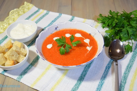 Фото к рецепту: Суп - пюре из красной чечевицы. видео