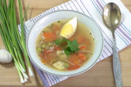 Фото к рецепту: Суп из цветной капусты