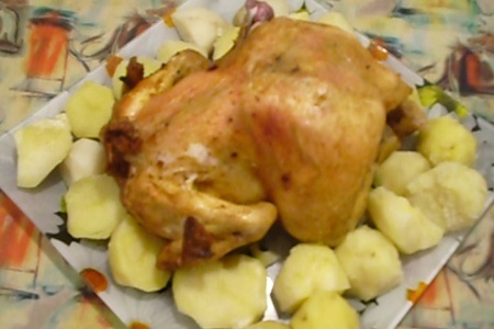Фото к рецепту: Курица  "по-диетически"