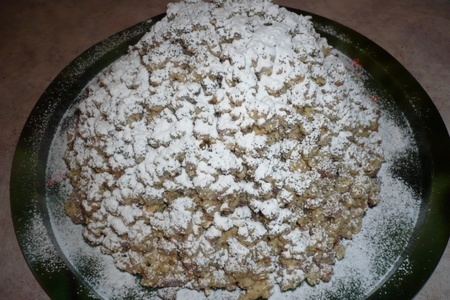 Фото к рецепту: Торт «муравейник под снегом»