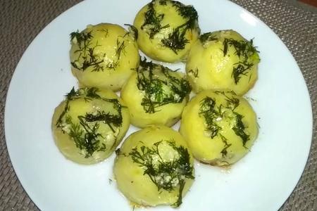 Фото к рецепту: Картофельные шарики с грибами.постное блюдо