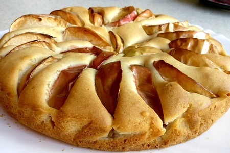Пирог "загадочное искушение" с яблоками