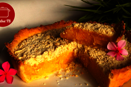 Фото к рецепту: Идеальная начинка! высокий пирог с апельсинами!