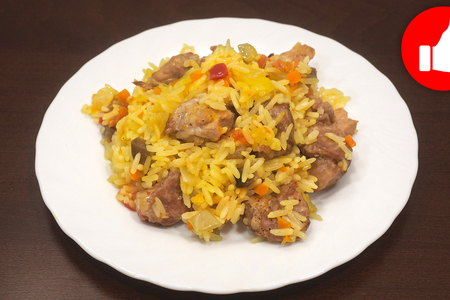 Фото к рецепту: Рис с мясом