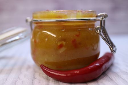 Фото к рецепту: Манго чатни. взрыв вкуса и шикарный соус