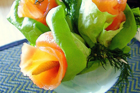 Фото к рецепту: Закуска "цветочки от эммочки"