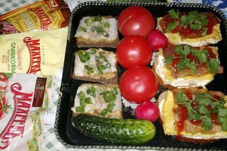 Бутерброды для пикника #махеевънаприроде