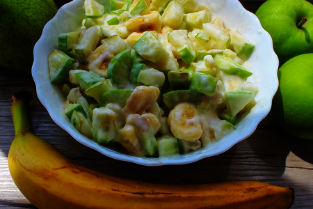 Фото к рецепту: Фруктовый салат!