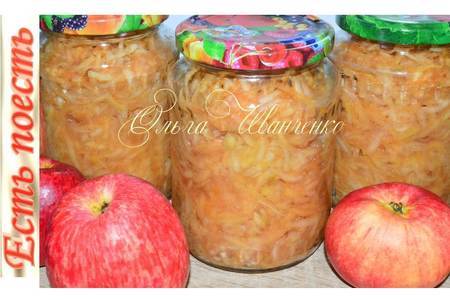 Фото к рецепту: Яблоки на зиму и начинка из яблок