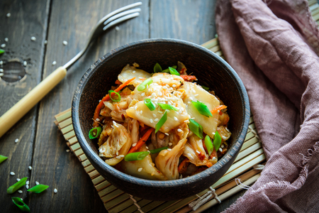 Фото к рецепту: Кимчи из пекинской капусты