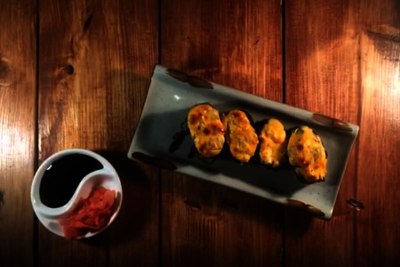 Фото к рецепту: Гункан или суши-нигири