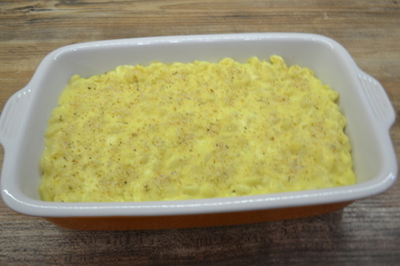 Фото к рецепту: Макароны с сыром