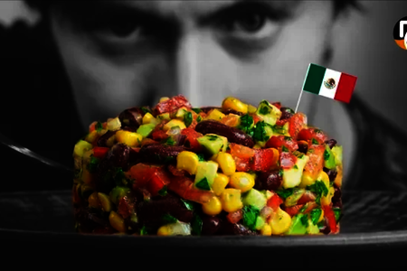 Мексиканский салат.