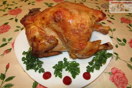 Фото к рецепту: Курица на пивной банке