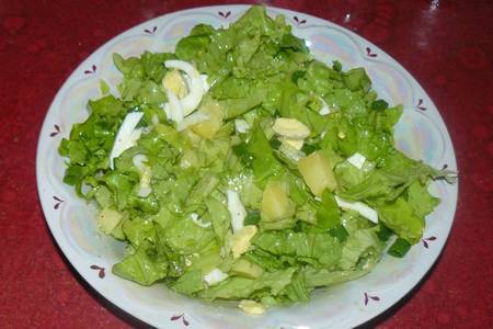 Салат с латуком