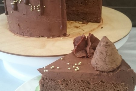 Торт трюфельный - шоколадный взрыв