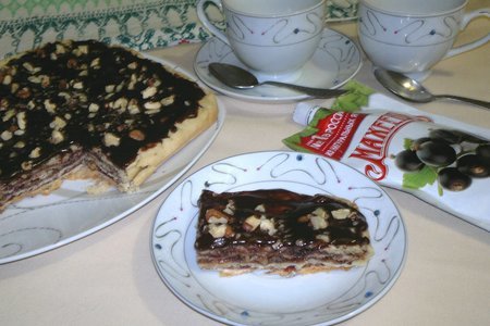 Фото к рецепту: Пирог к чаю, "махеевъ", россия