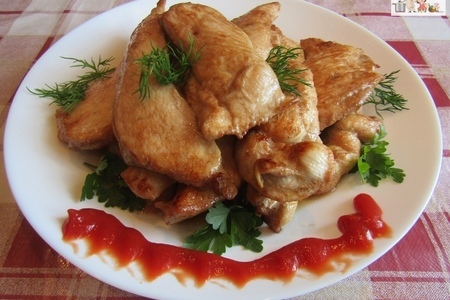 Фото к рецепту: Куриное филе в соево-имбирном маринаде