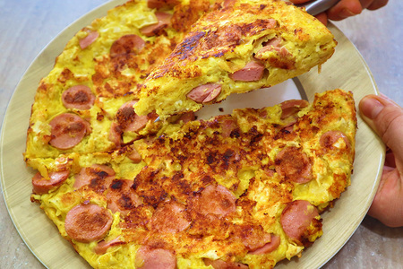 Фото к рецепту: Вкусный и быстрый завтрак из лаваша
