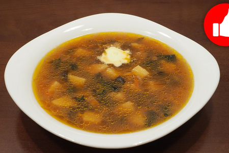 Грибной суп в мультиварке