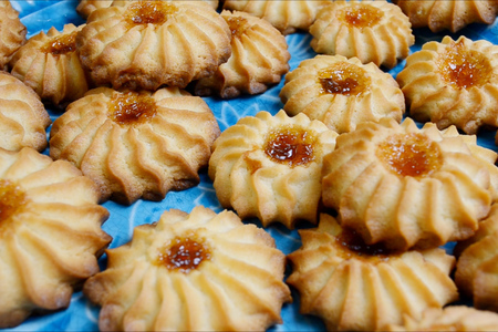 Фото к рецепту: Песочное печенье курабье бакинское по госту ссср в домашних условиях