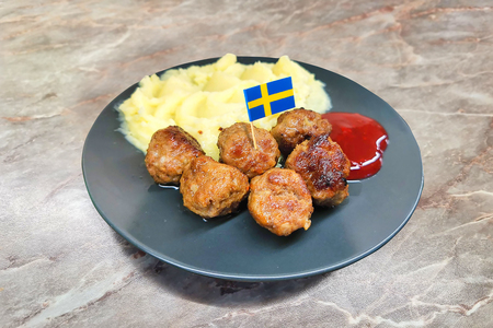 Фото к рецепту: Шведские фрикадельки