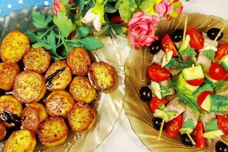 Фото к рецепту: Пряный картофель  "батата харра"
