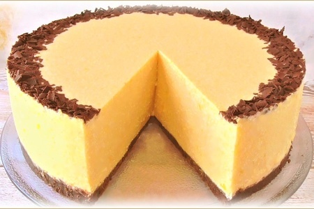 Фото к рецепту: Абрикосовый торт без выпечки - очень простой рецепт