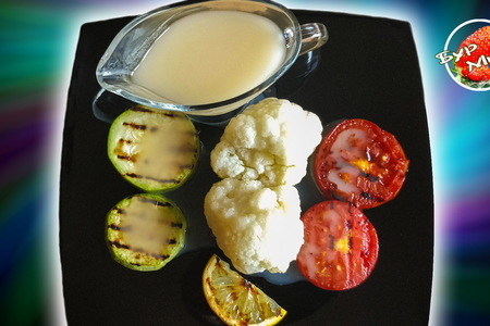 Фото к рецепту: Цветная капуста и кабачки с соусом рецепт 1861 года