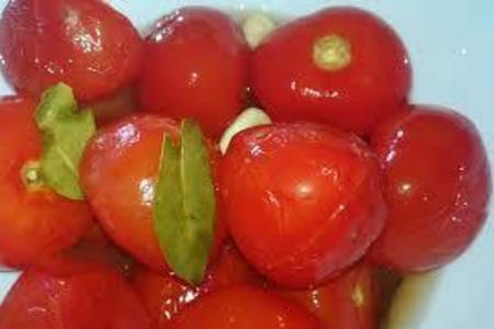 Фото к рецепту: Быстрые помидоры в пакете