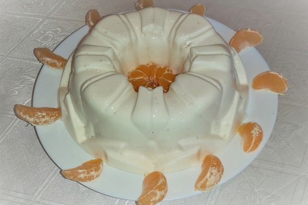 Десерт «мандариновые облака»