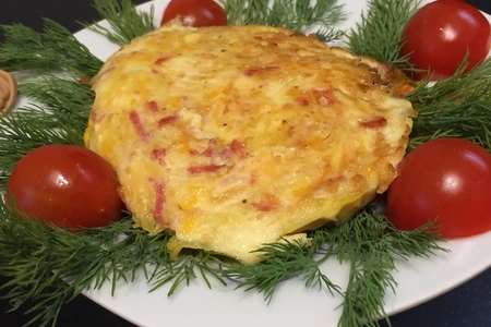 Фото к рецепту: Завтрак из картофеля и яиц
