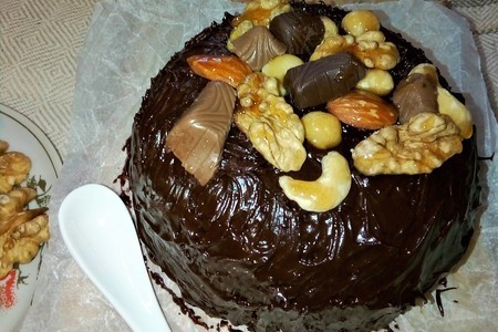 Шоколадный тортик #денькнигодарения
