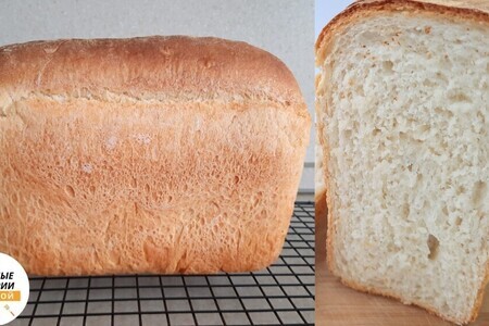 Фото к рецепту: Пшеничный хлеб кирпичик