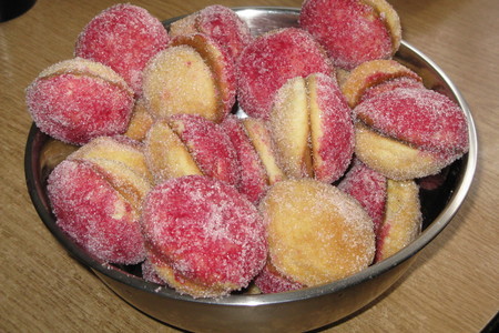 Фото к рецепту: Печенье ''персики"