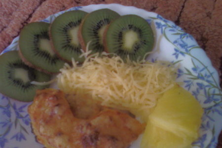 Фото к рецепту: Мясо с ананасами