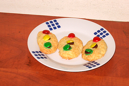 Фото к рецепту: Печенье для деток  светофор.
