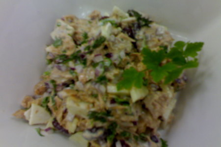 Фото к рецепту: Салат из тунца