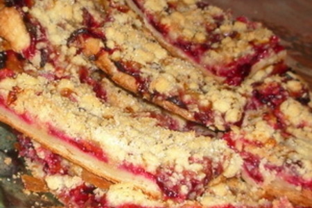 Фото к рецепту: Сливовый пирог из баварии