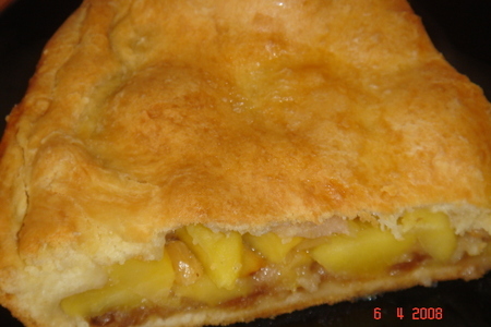 Фото к рецепту: Яблочный пирог выходного дня