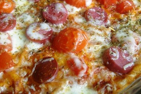Фото к рецепту: Пицца из лаваша