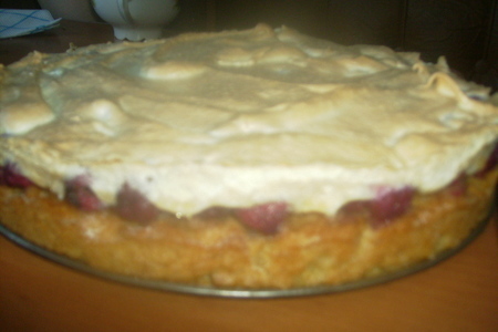 Фото к рецепту: Пирог для любителей малины