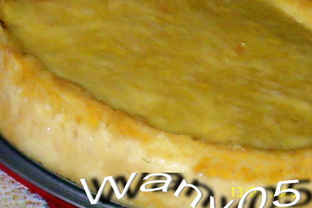 Пирог с курицей , творогом и сыром