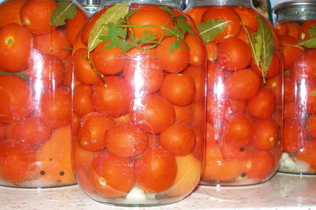 Крохи помидорчики  - маринованные