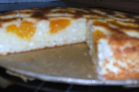 Фото к рецепту: Запеканка творожная "мандаринка"