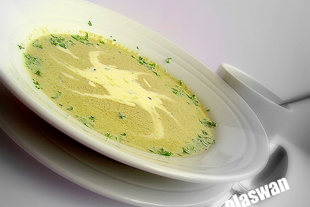Фото к рецепту: Сливочный грибной суп-пюре со сметаной и эстрагоном