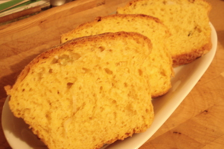 Фото к рецепту: Тыквенный хлеб "дар осени"