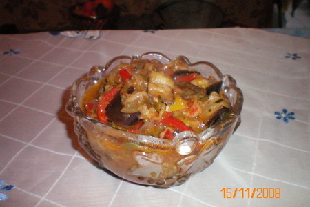Фото к рецепту: Баклажаны  с вкусом грибов