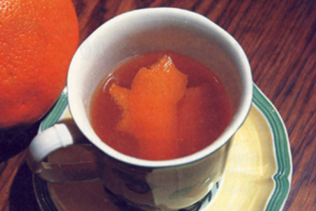Фото к рецепту: Чай с апельсином