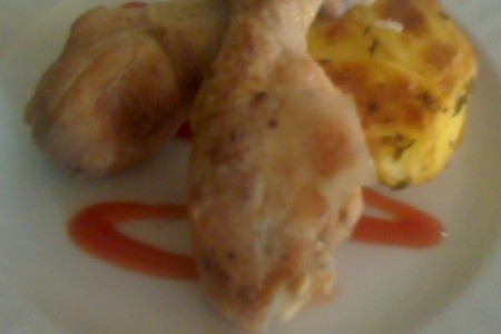 Фото к рецепту: Курица в яблочном соку